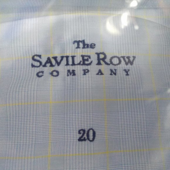 * NEW * Pair of Savile Row dress shirts (20" 34/35) - Picture 3 of 3